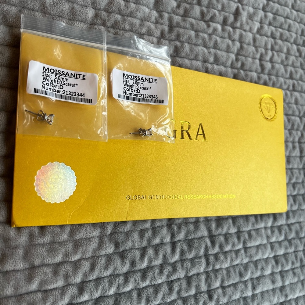 Moissanite Earrings